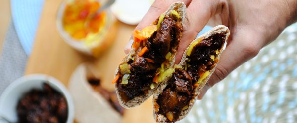 Broodje surinaamse kip-breed