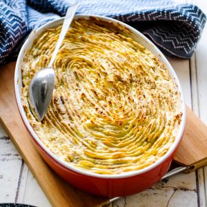 Zuurkool Schotel Met Kruimige Aardappelen en Vegan Bacon 2 Zuurkool Schotel Met Kruimige Aardappelen en Vegan Bacon 2